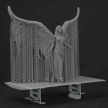 Apex X1 Build Plate Sample Print of a woman with wings