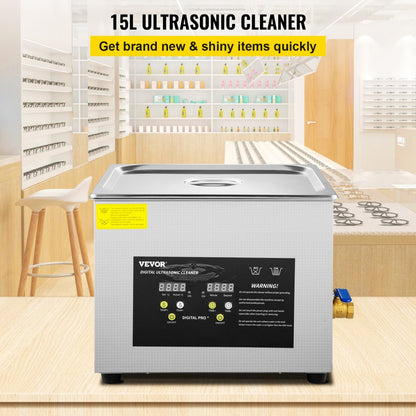 Vevor 15L Ultrasonic Cleaner
