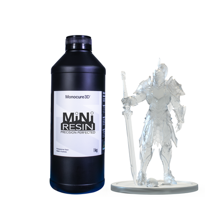 Monocure3D Mini Resin Translucent – durable mini resin for highly detailed miniature prints