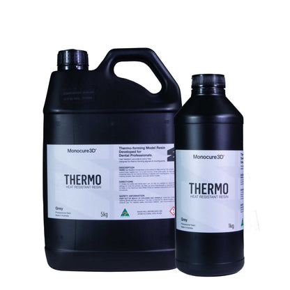 Thermo Heat Resistant Resin 1kg and 5kg by Monocure3D – professional-grade heat resistant resin
