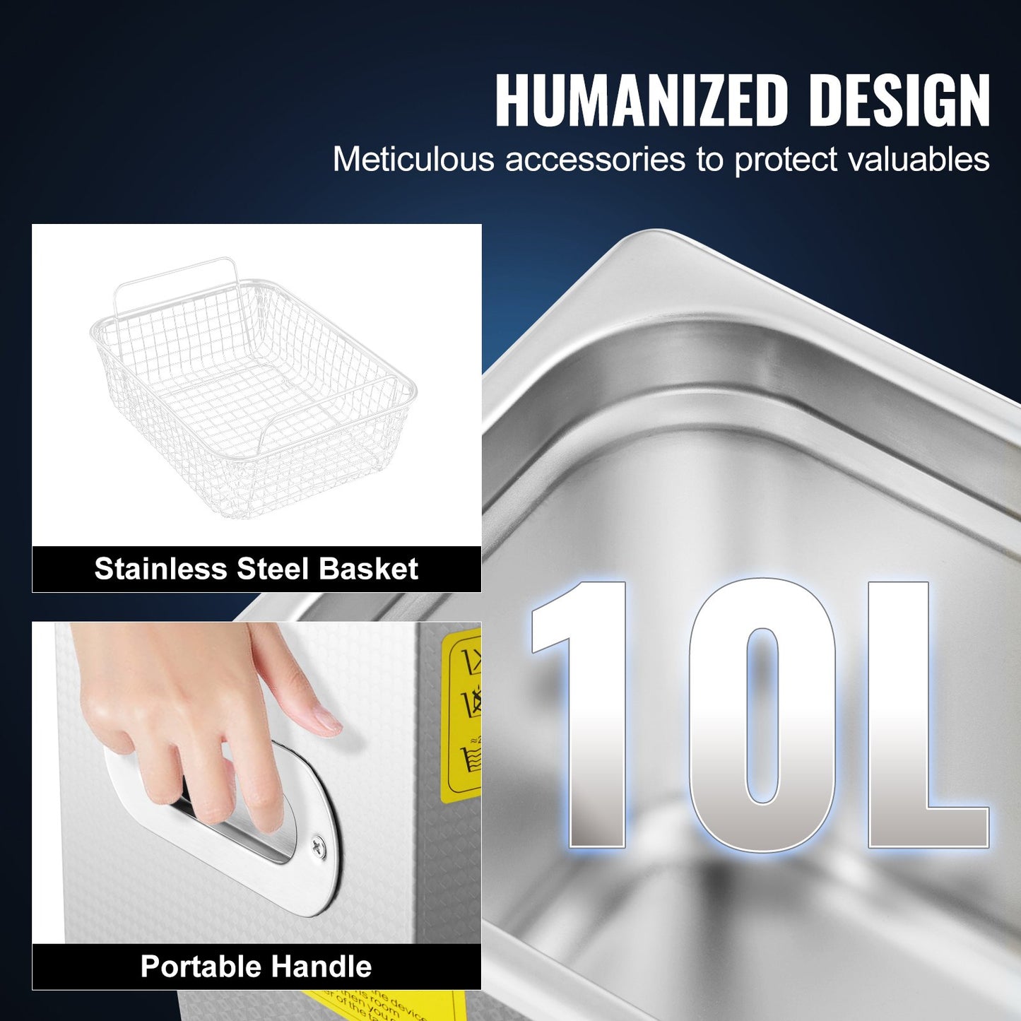 Vevor 10L Ultrasonic Cleaner